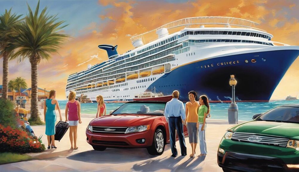 car rental for cruise