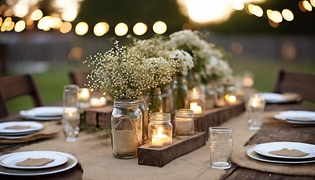 charming diy wedding decor