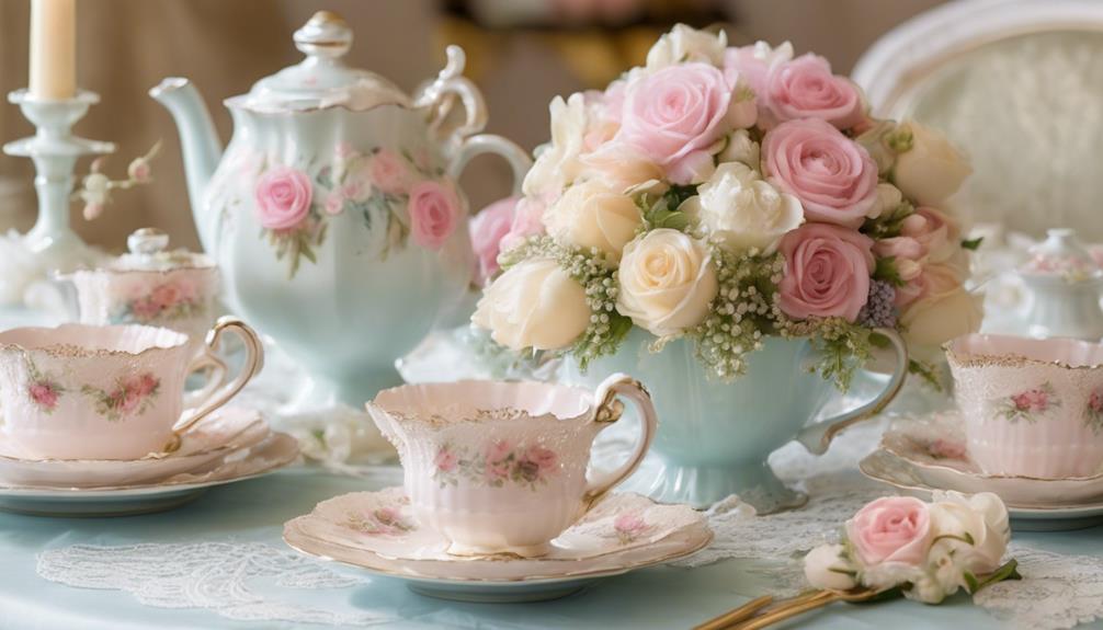 charming teacup wedding decor