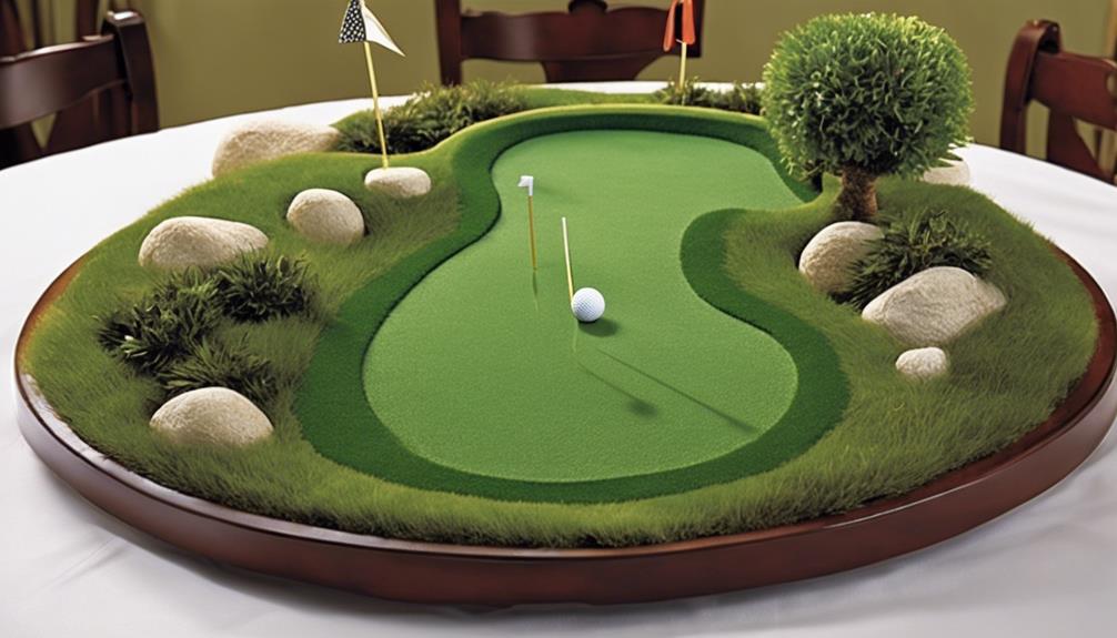 crafting a golf course