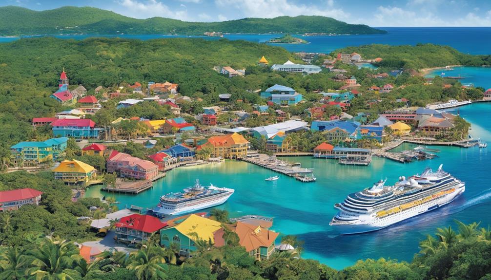 cruise port in honduras