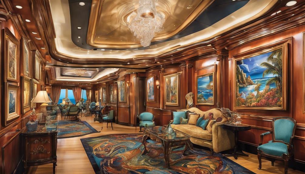 cruise ship art collection