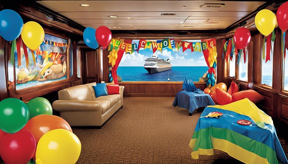 cruise ship room decorations