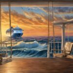 cruise ship sunrise serenity