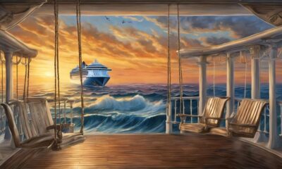 cruise ship sunrise serenity