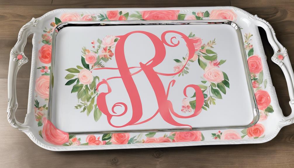 customizable serving trays available