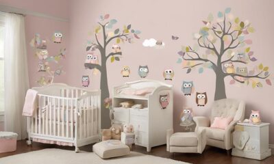 cute owl nursery theme