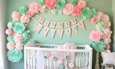 decorate a baby nursery