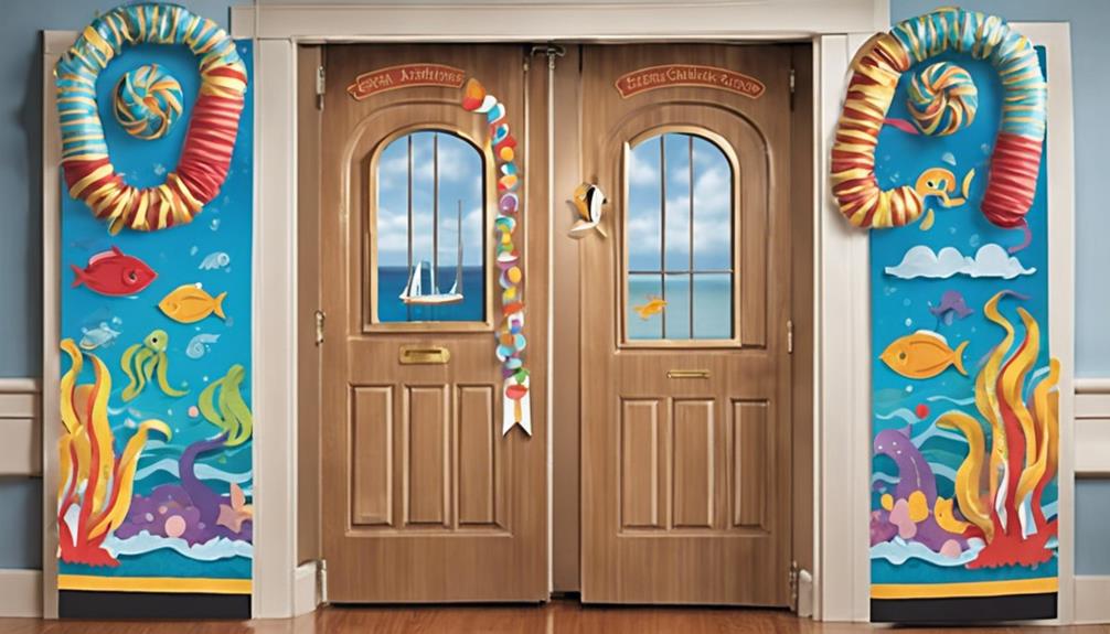 decorating doors with creativity