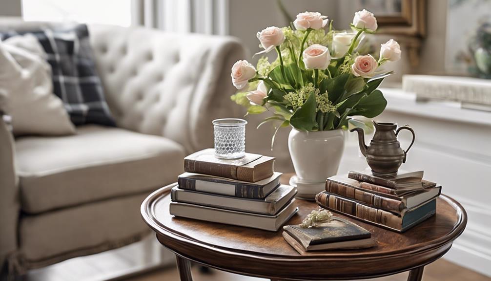 decorating end tables beautifully