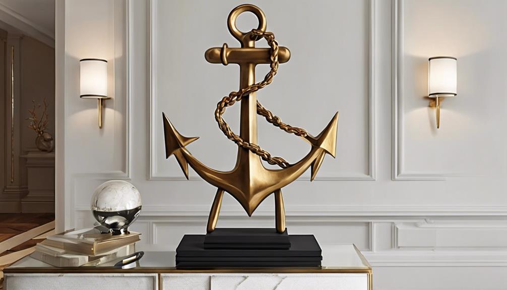 decorating with an anchor