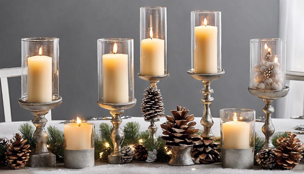 decorating with unique candleholders