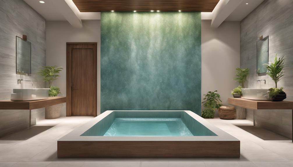 designing a peaceful spa