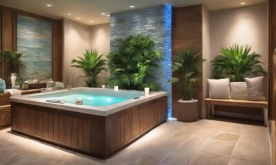 designing a tranquil spa