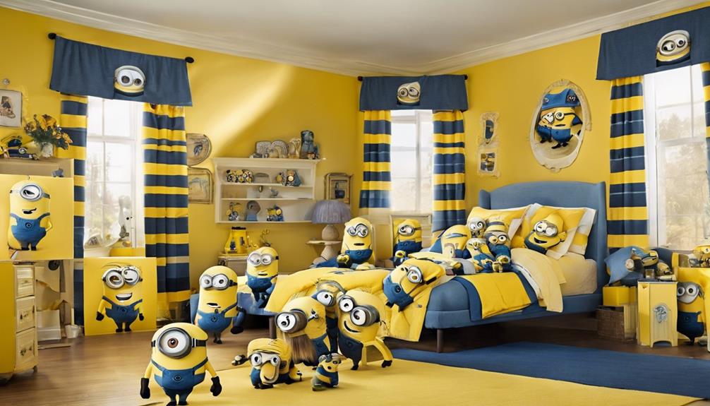 despicable me themed room decor