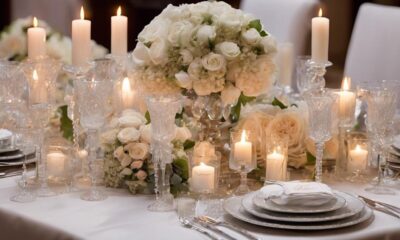 elegant bridal table decor