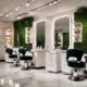 elegant salon and spa