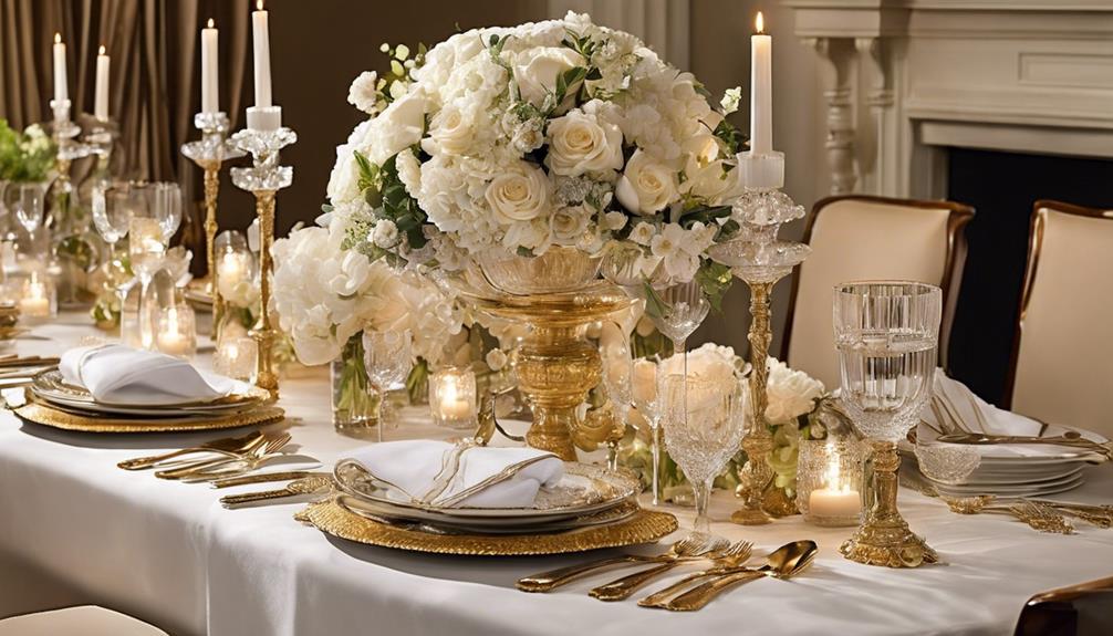 elegant spring table decor