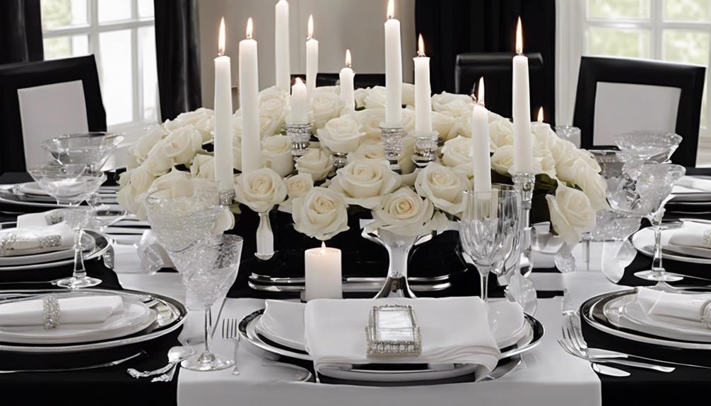 elegant table linens showcase