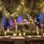 enchanted forest table setting