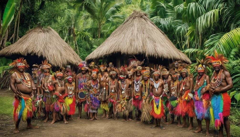 exploring local tribes in papua new guinea