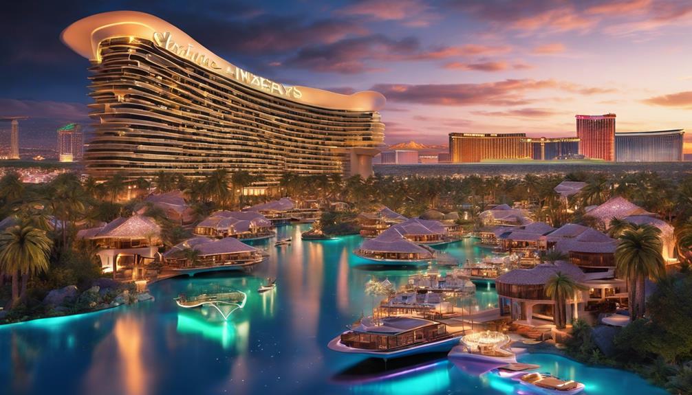 floating resorts versus vegas