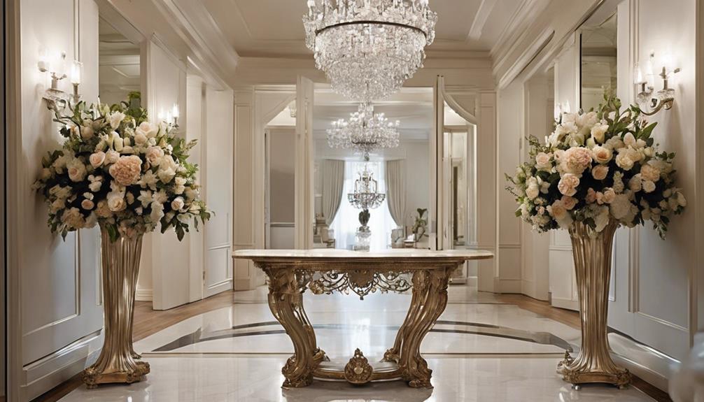 foyer table selection tips