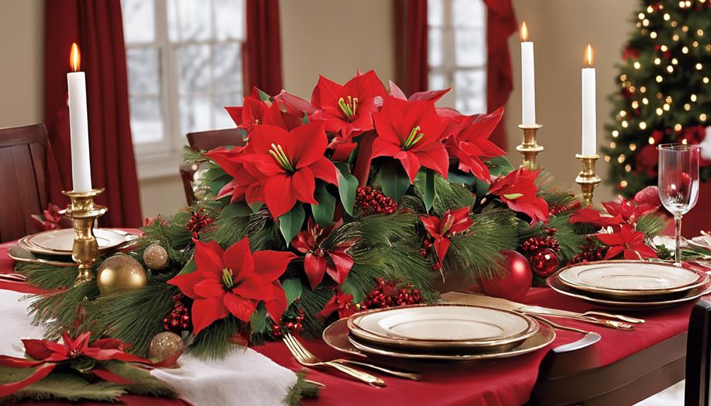 holiday floral centerpiece options