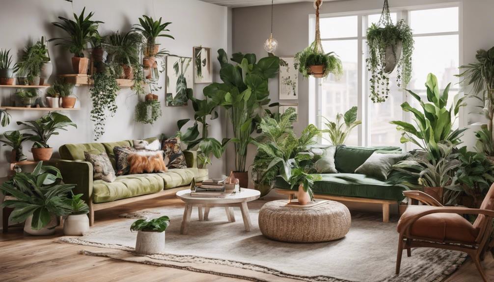 incorporating greenery into home