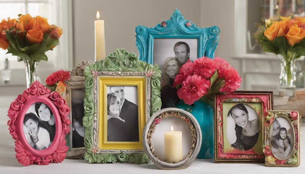 inexpensive diy picture frames