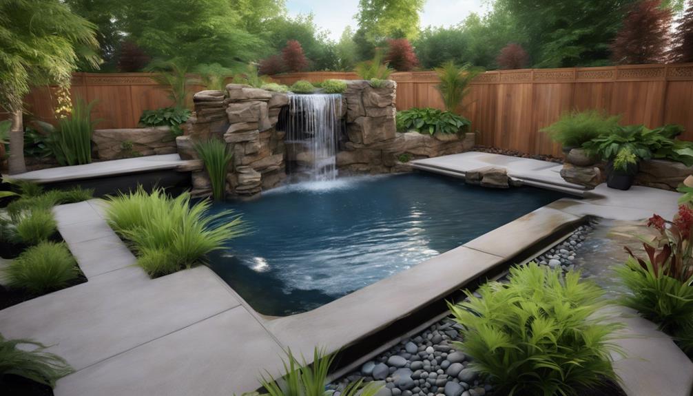 landscaping with water elements