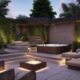 luxurious spa backyard design