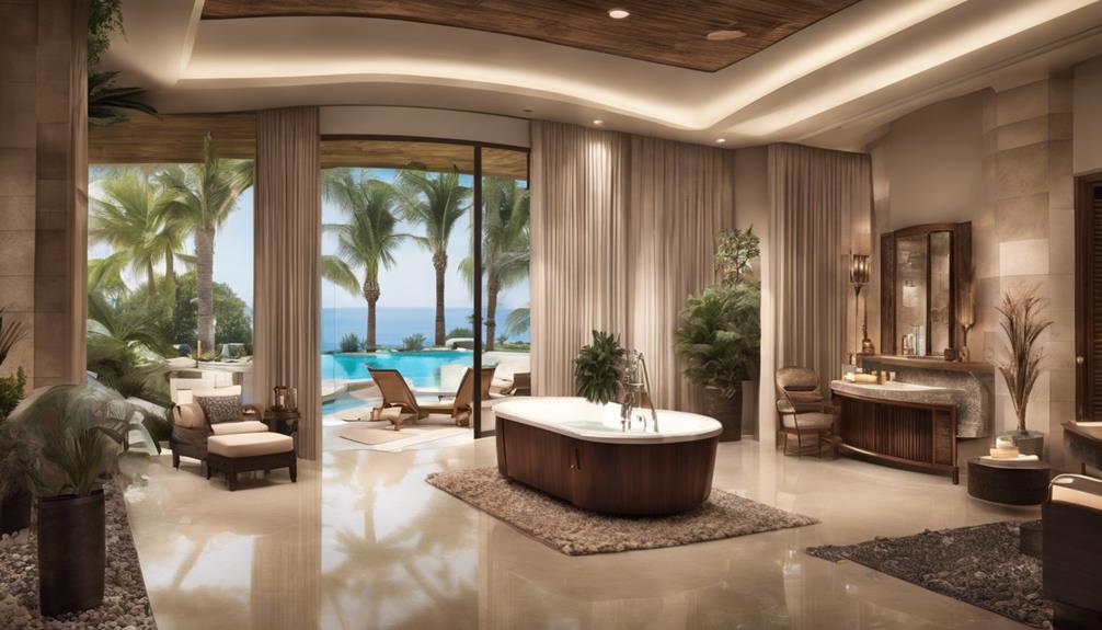 luxurious spa resort design