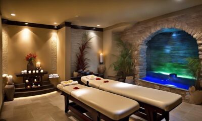 luxurious spa services available