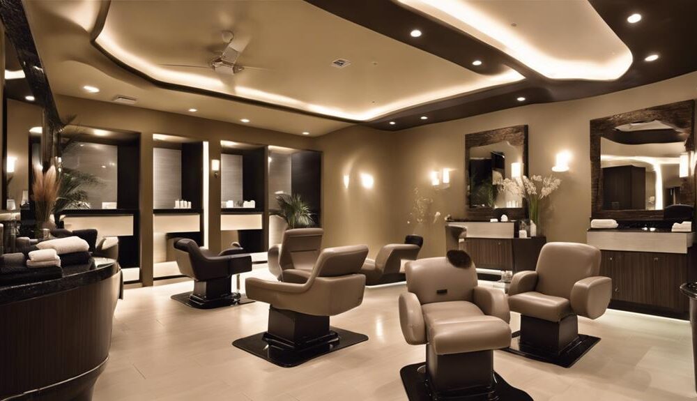 luxurious spa with customization