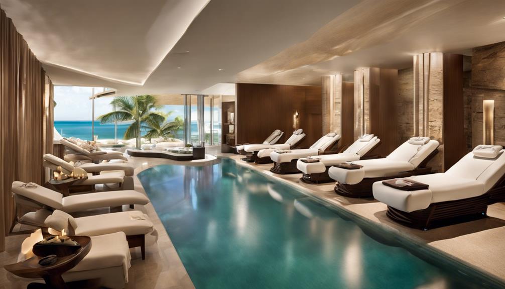 luxurious spa with stunning design