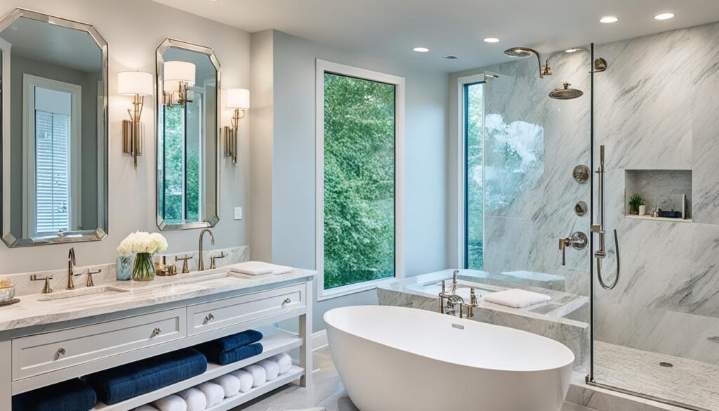 luxury bathroom remodel