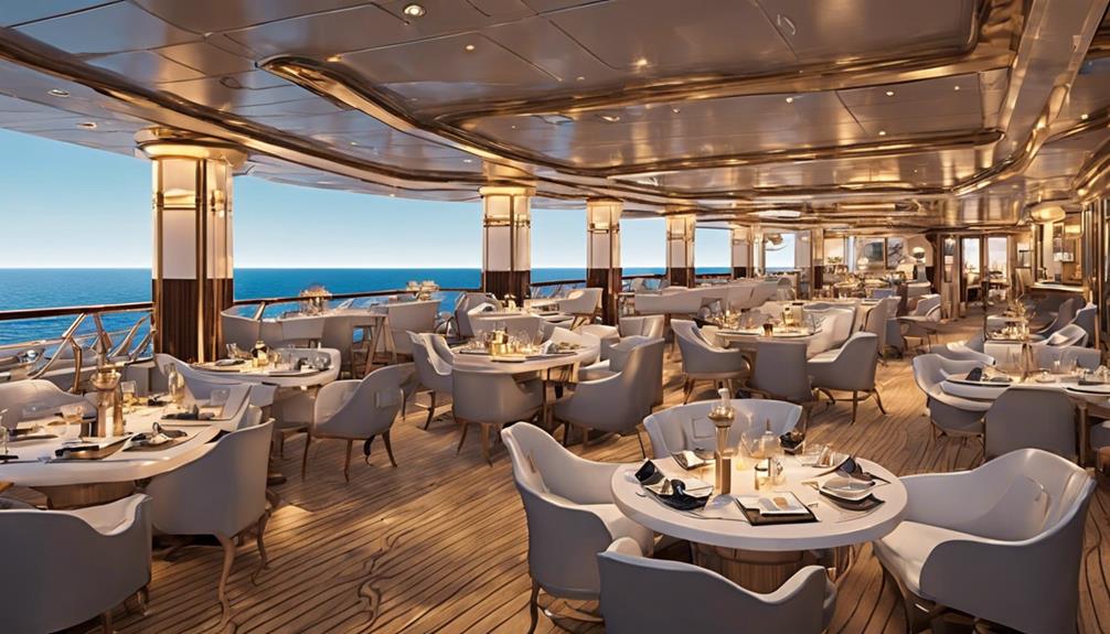luxury cruise ship features