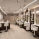 modern nail salon design