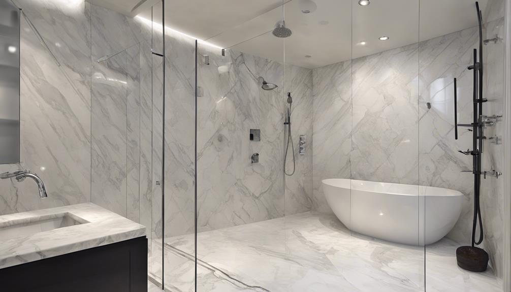 modern sleek bathroom design