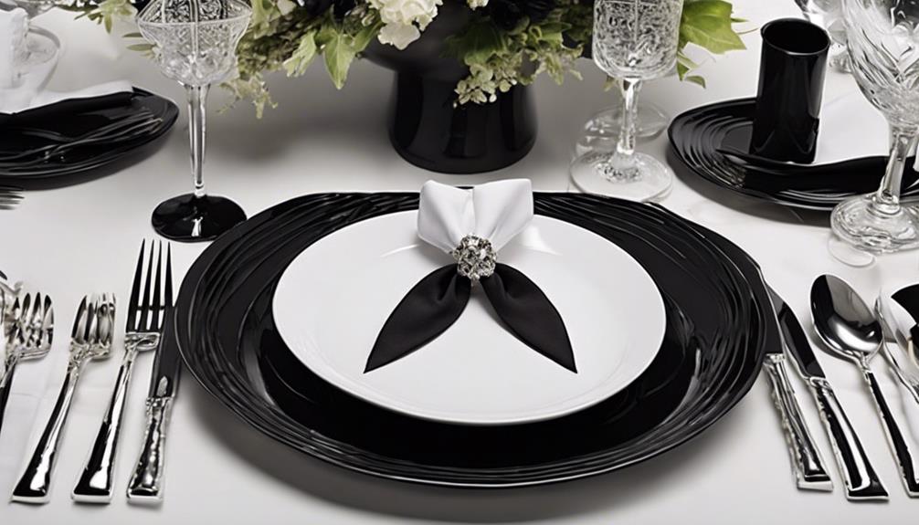 monochrome table decor guide