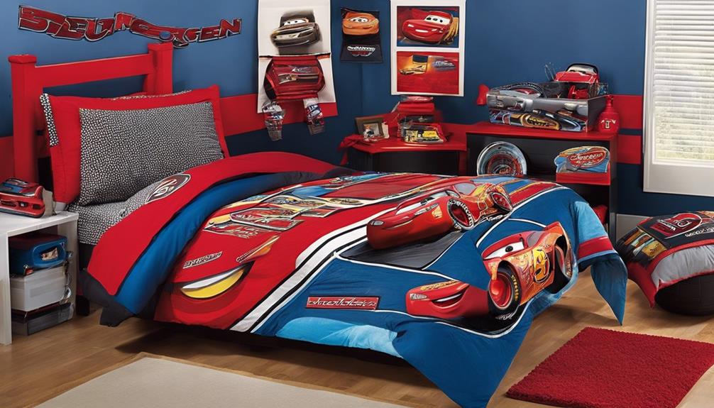 race themed bedroom decor items