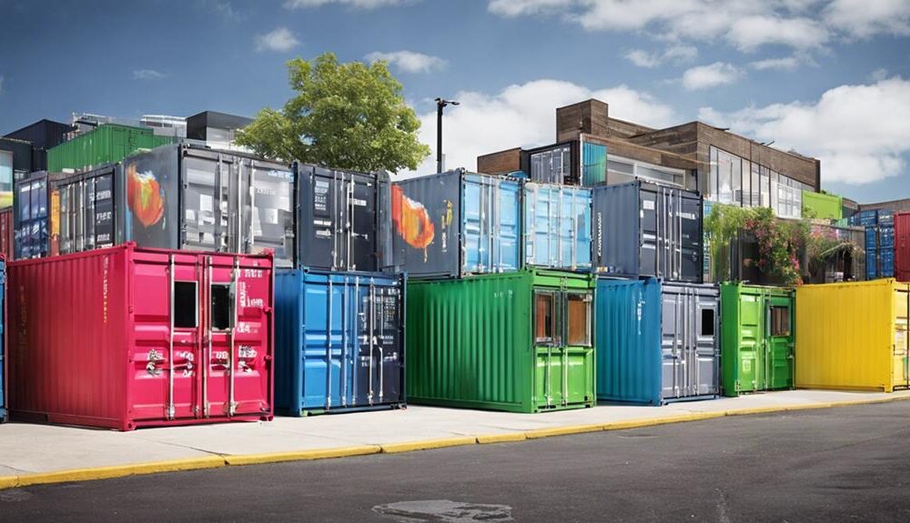 shipping containers repurposed for retail