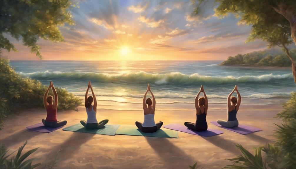 soothing spa yoga classes