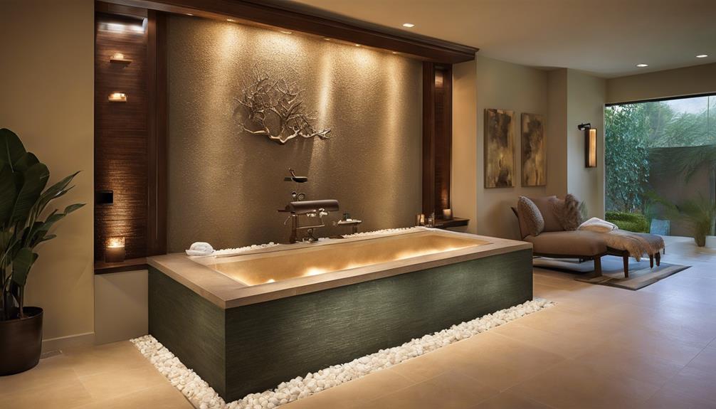 soothing tranquil spa experience