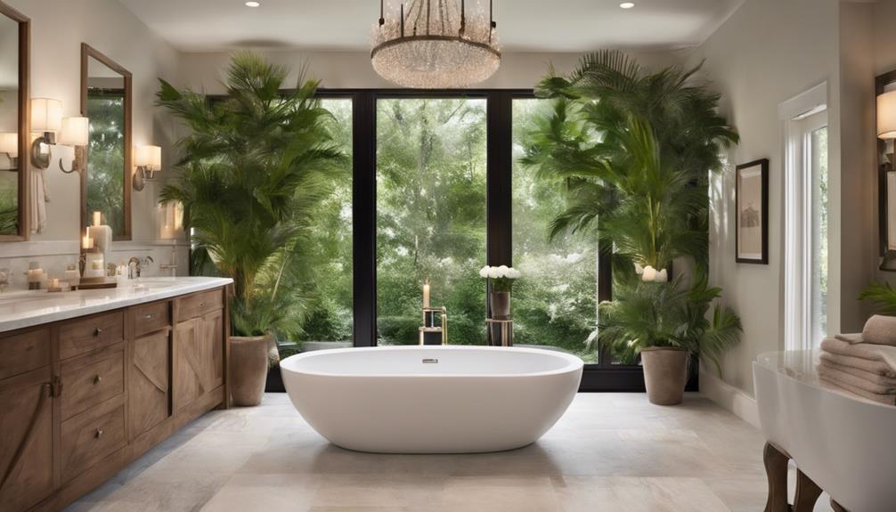 spa like oasis bathroom design