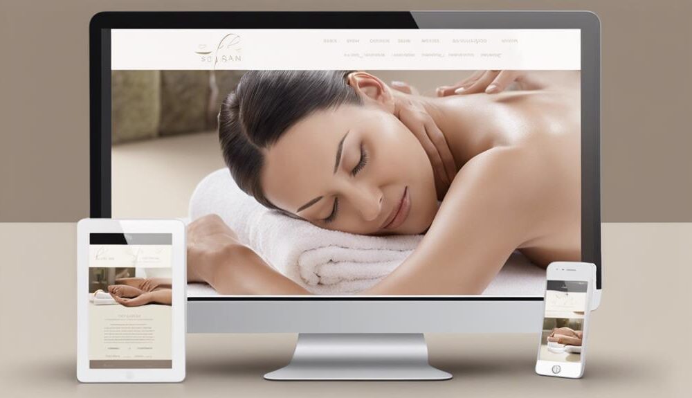 spa website design inspiration