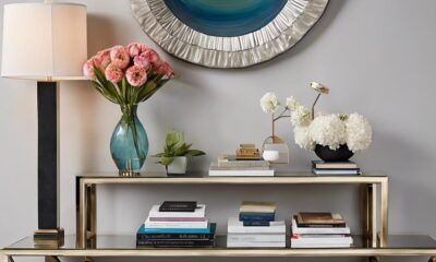 styling modern console table