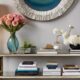 styling modern console table