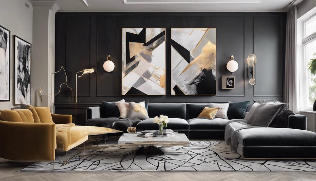 stylish living room decorations
